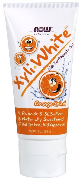 NOW Foods, XyliWhite Kids, Orange Splash - 85g