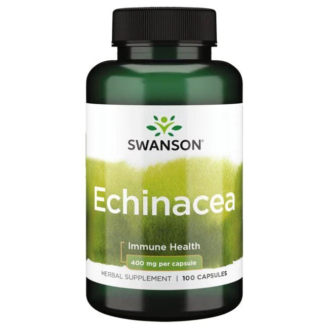 Swanson, Echinacea, 400mg - 100 caps