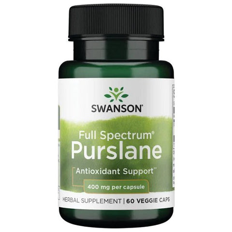 Swanson, Full Spectrum Purslane, 400mg - 60 vcaps