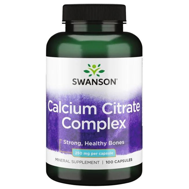 Swanson, Calcium Citrate Complex, 250mg - 100 caps