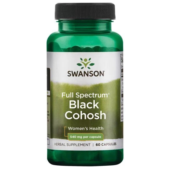 Swanson, Full Spectrum Black Cohosh, 540mg - 60 caps