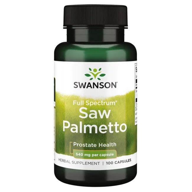 Swanson, Saw Palmetto, 540mg - 100 caps