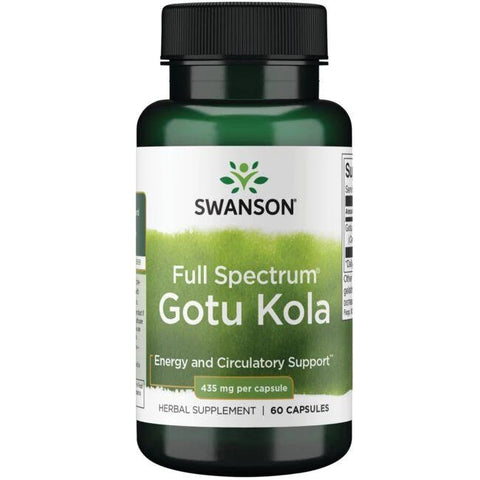 Swanson, Full Spectrum Gotu Kola, 435mg - 60 caps