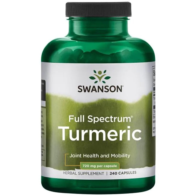 Swanson, Full Spectrum Turmeric, 720mg - 240 caps