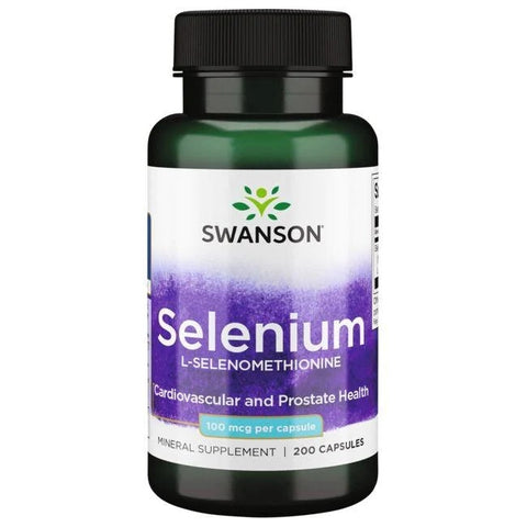 Swanson, Selenium, 100mcg - 200 caps