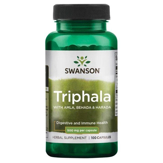 Swanson, Triphala, 500mg - 100 caps