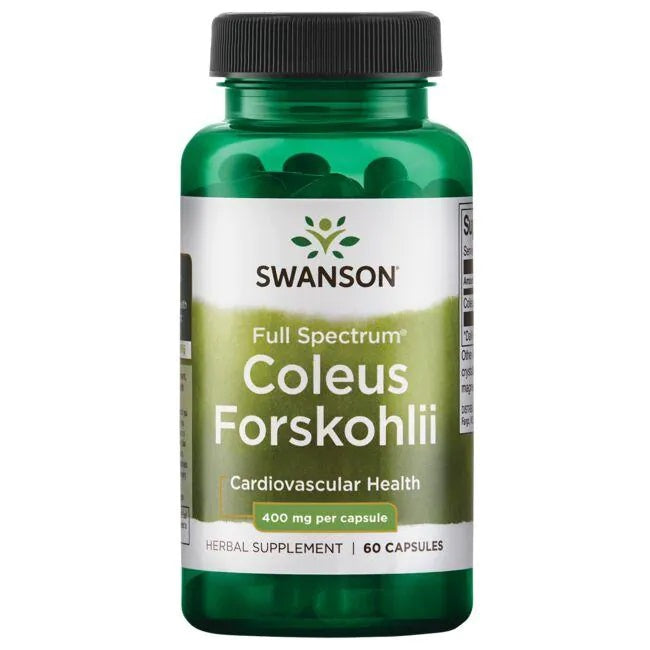 Swanson, Full Spectrum Coleus Forskohlii, 400mg - 60 caps