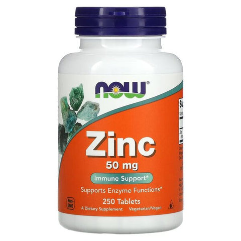 NOW Foods, Zinc, 50mg - 250 tabs