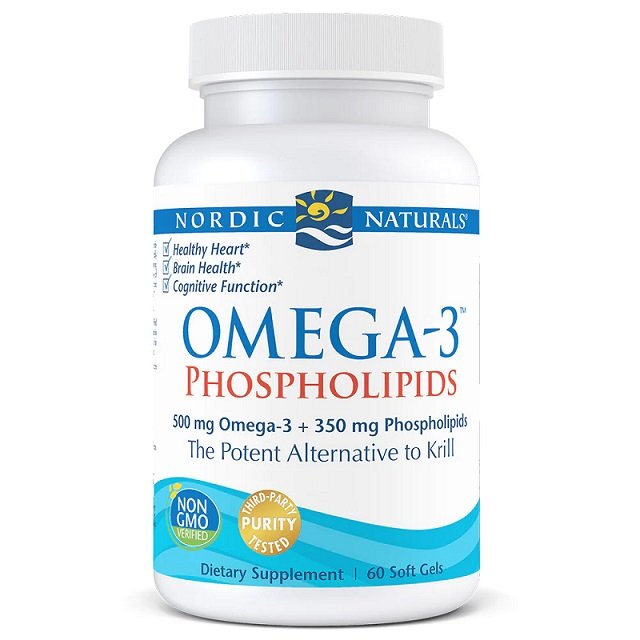 Nordic Naturals, Omega-3 Phospholipids, 500mg - 60 softgels