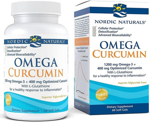 Nordic Naturals, Omega Curcumin, 1200mg - 60 softgels