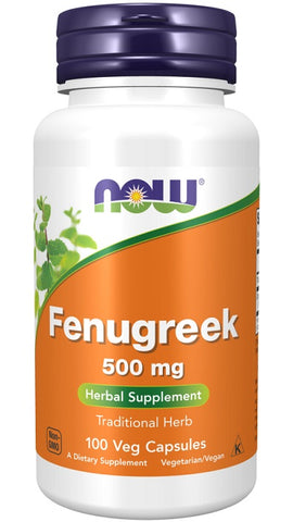 NOW Foods, Fenugreek, 500mg - 100 vcaps