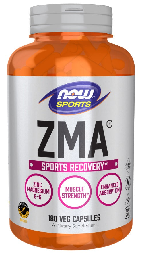 NOW Foods, ZMA - Sports Recovery - 180 vcaps