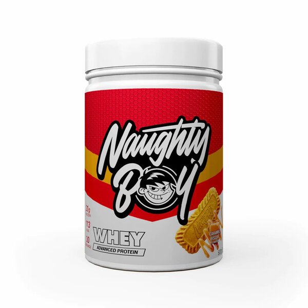 Naughty Boy, Advanced Whey, Caramel Biscuit - 900g
