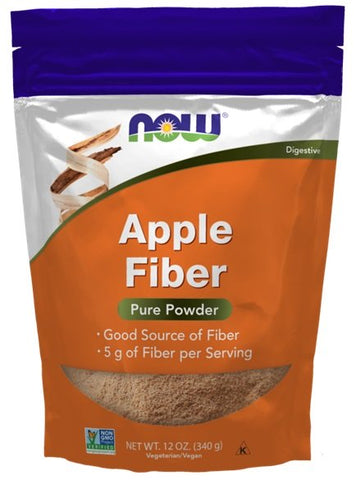 NOW Foods, Apple Fiber - 340g