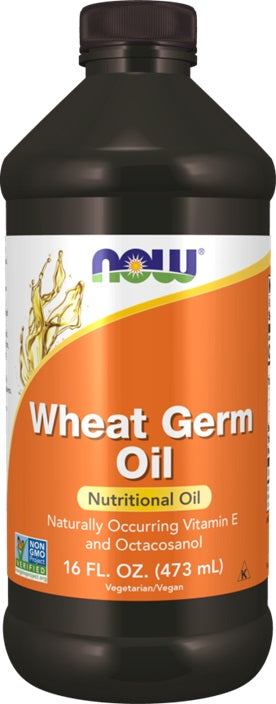 NOW Foods, Wheat Germ Oil, Liquid - 473 ml.