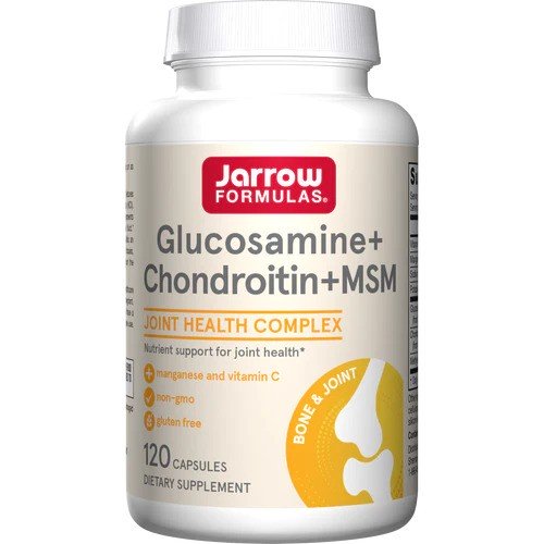 Jarrow Formulas, Glucosamine + Chondroitin + MSM - 120 caps