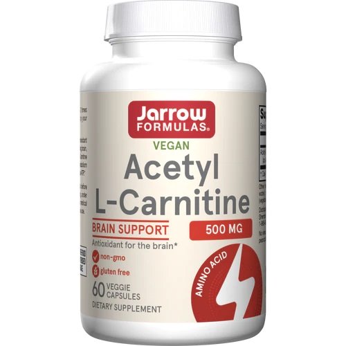 Jarrow Formulas, Acetyl L-Carnitine, 500mg - 60 vcaps