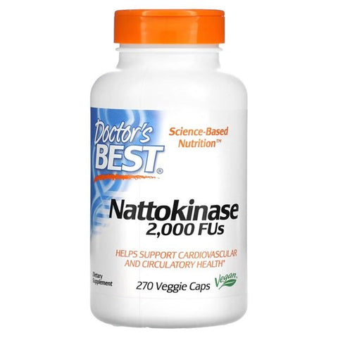 Doctor's Best, Nattokinase, 2000 FUs - 270 vcaps