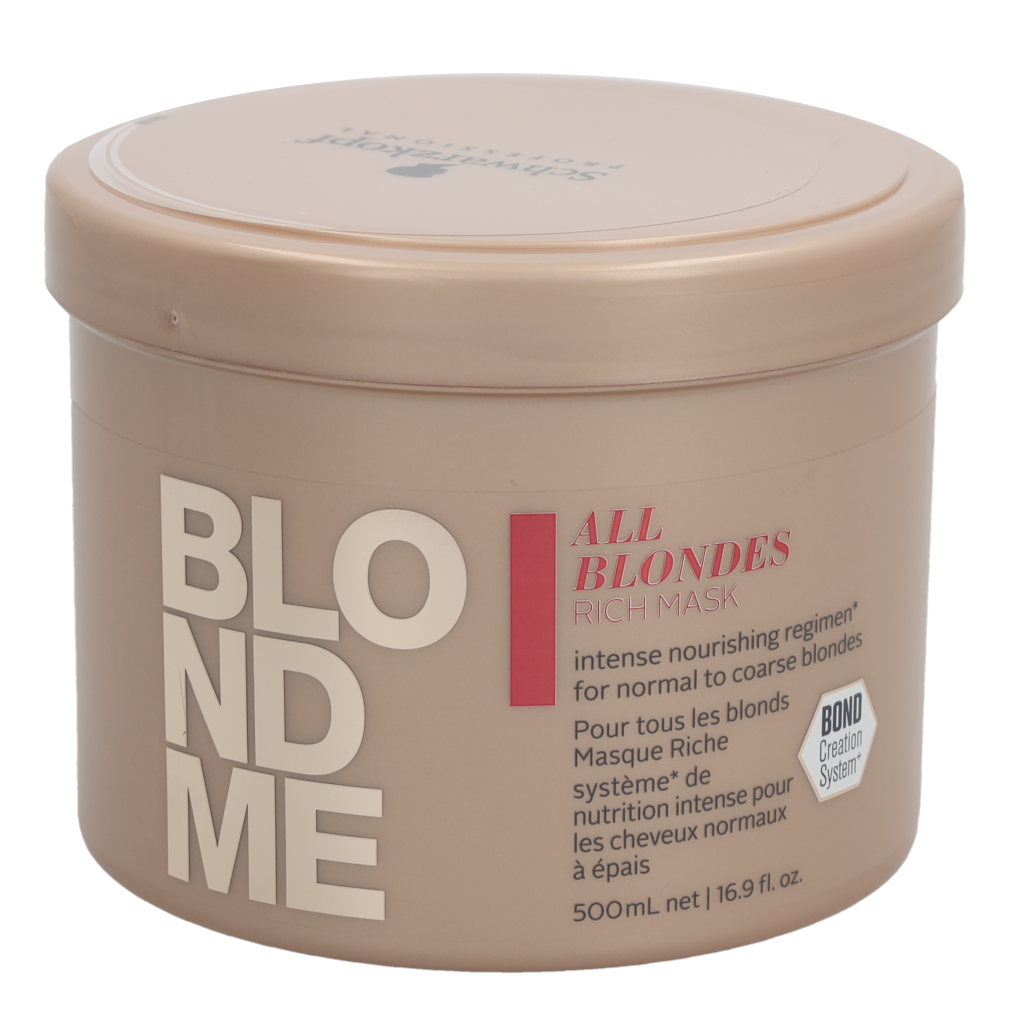 Schwarzkopf Blond Me All Blondes Rich Mask 500 ml
