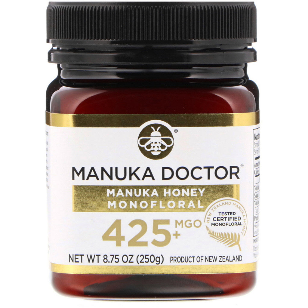 Manuka Doctor, Manuka Honey Monofloral, MGO 425+, 8.75 oz (250 g)