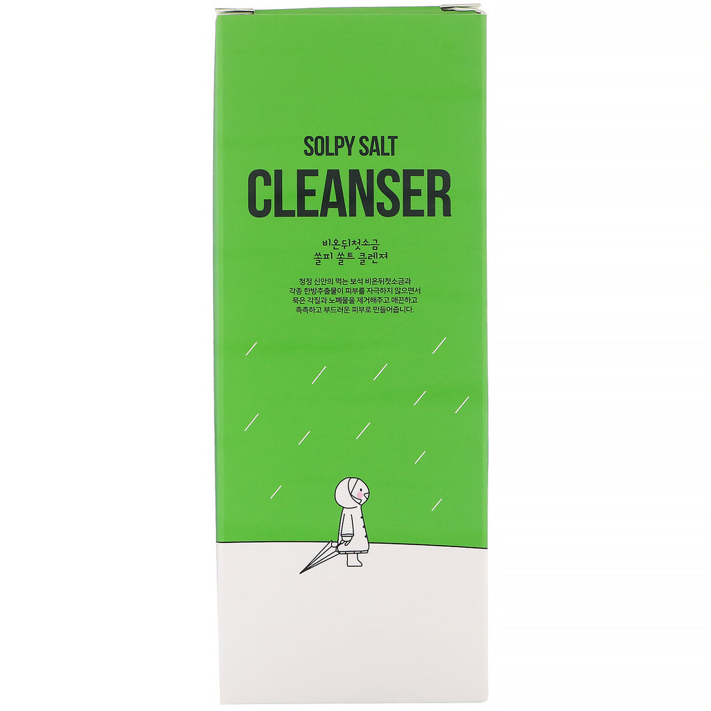 First Salt After Rain, Solpy Salt Cleanser, 135 g