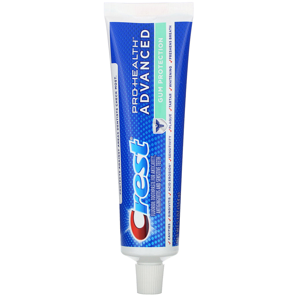 Crest, Pro Health,  Advanced Fluoride Toothpaste, Gum Protection, 5.1 oz (144 g)