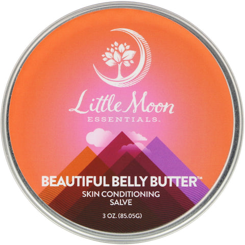 Little Moon Essentials, Beautiful Belly Butter, Skin Conditioning Salve, 3 oz (85.05 g)