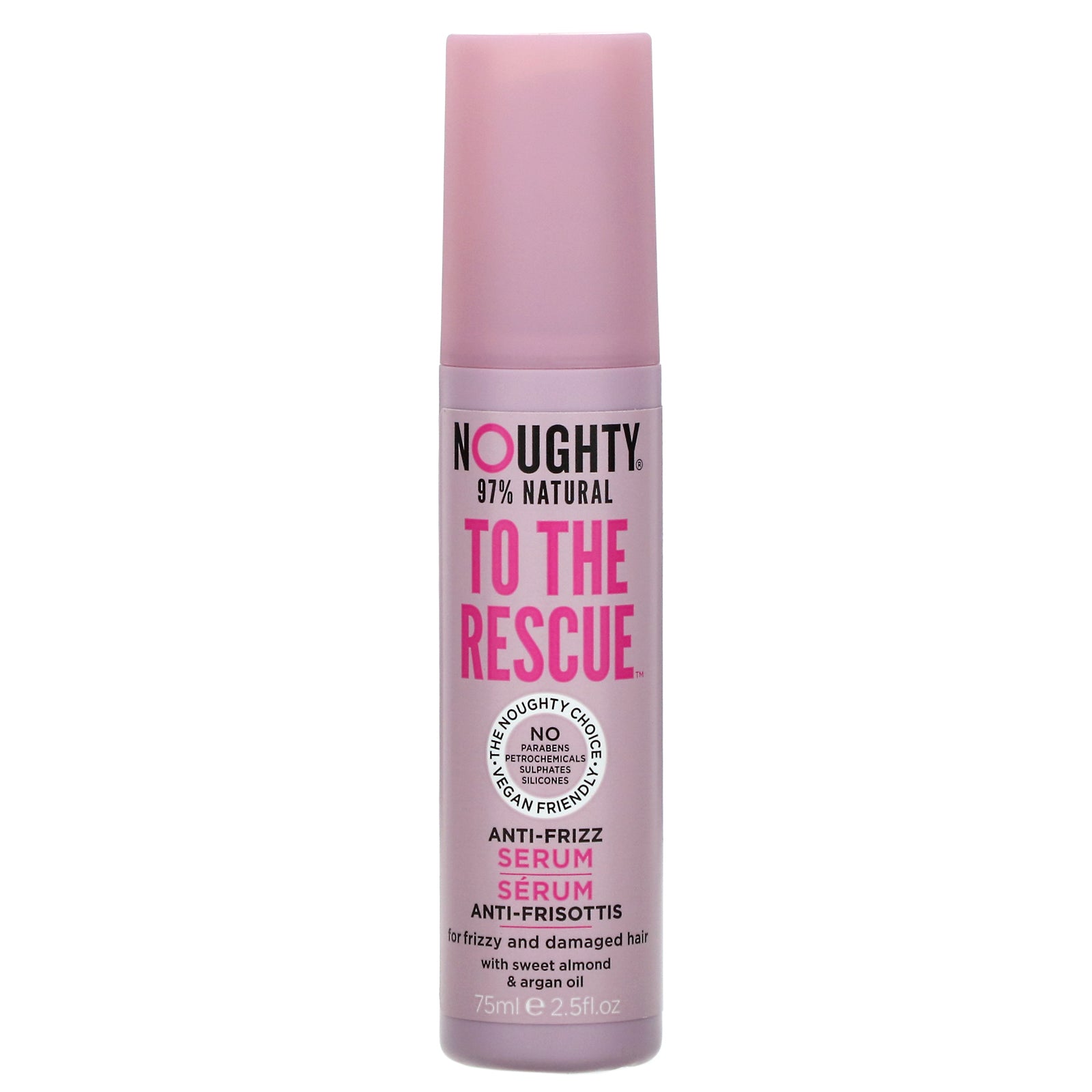 Noughty, To The Rescue, Anti-Frizz Serum, 2.5 fl oz (75 ml)