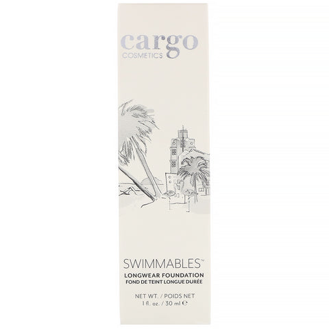 Cargo, Swimmables, Longwear Foundation, 70, 1 fl oz (30 ml)