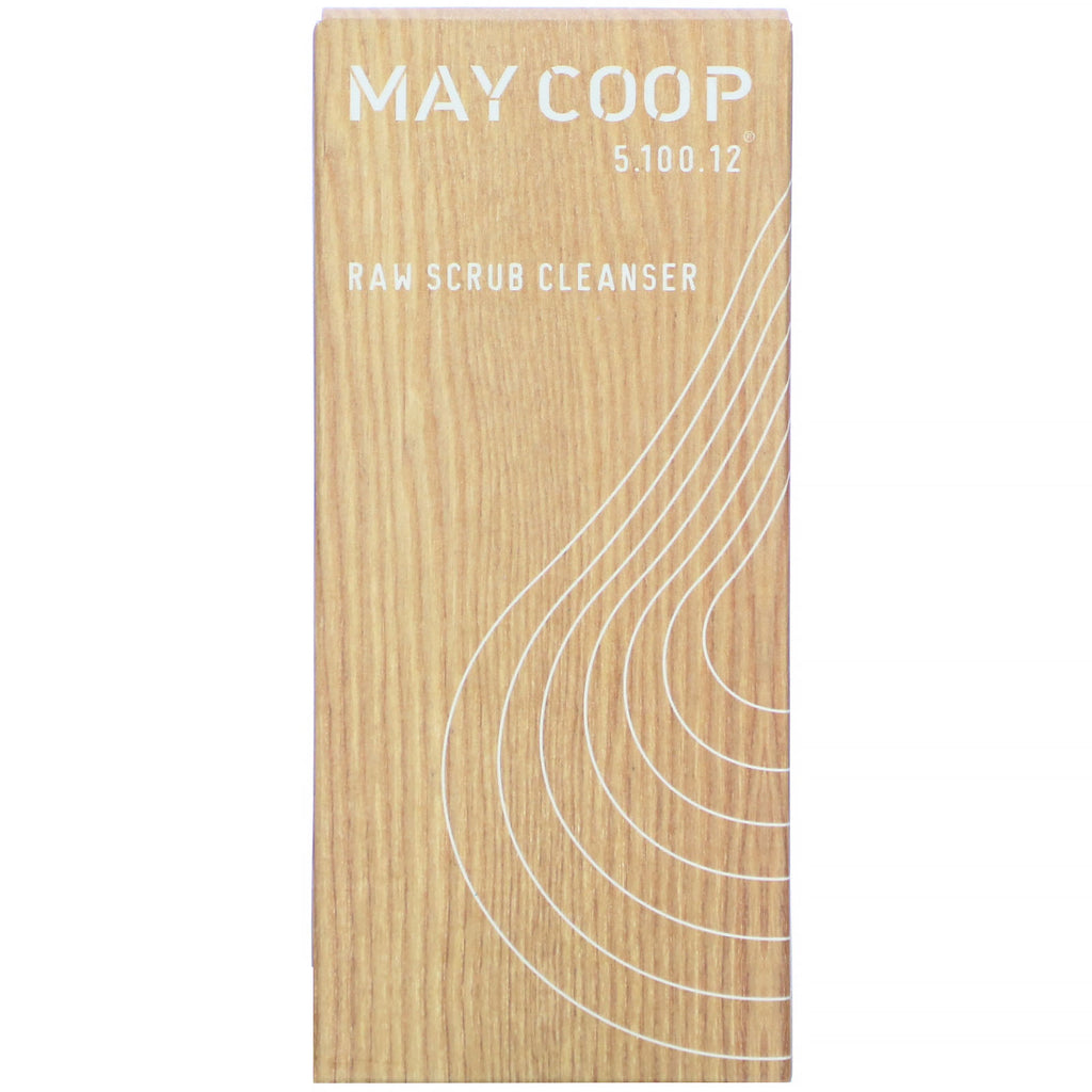 May Coop, Raw Scrub Cleanser, 110 ml