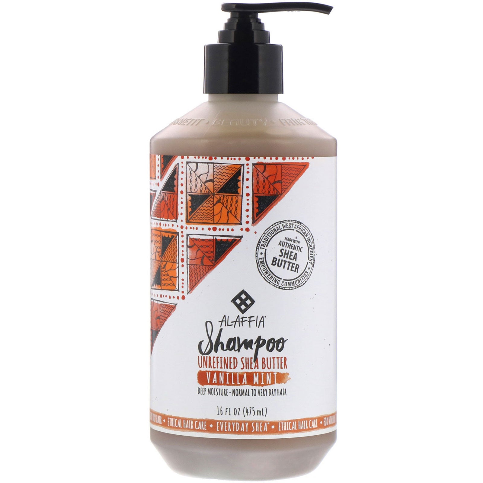 Everyday Shea, Shampoo, Vanilla Mint, 16 fl oz (475 ml)