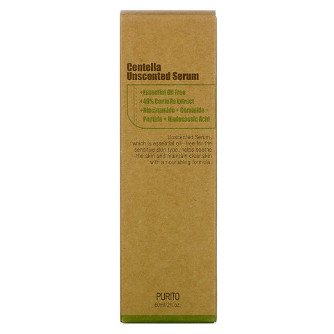 Purito, Centella Unscented Serum, 2 fl oz (60 ml)