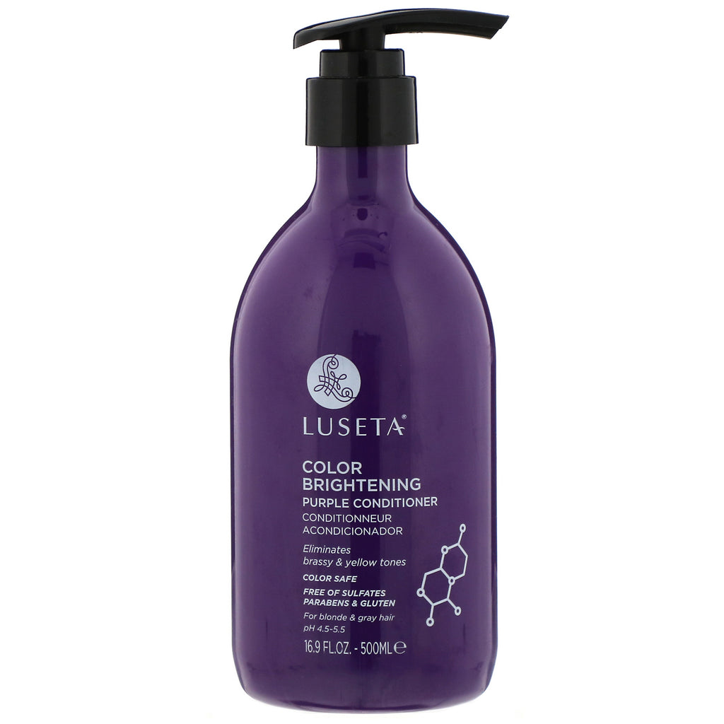 Luseta Beauty, Color Brightening, Purple Conditioner, 16.9 fl oz (500 ml)