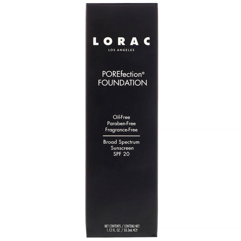 Lorac, POREfection Foundation, PR4 Light Medium, 1.12 fl oz (33.3 ml)
