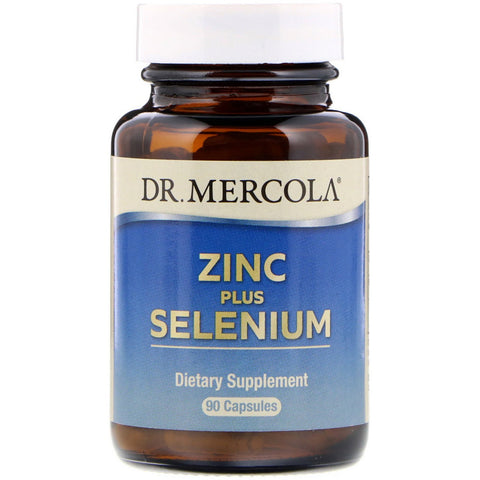 Dr. Mercola, Zinc Plus Selenium, 90 Capsules