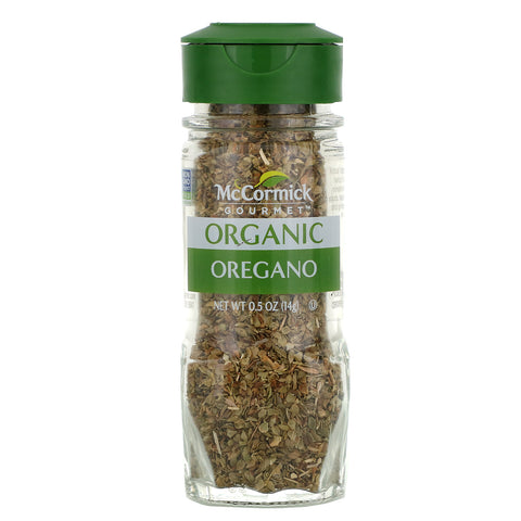 McCormick Gourmet, Organic, Oregano, 0.5 oz (14 g)