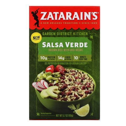 Zatarain's, Garden District Kitchen, Salsa Verde, 5.7 oz (161 g)