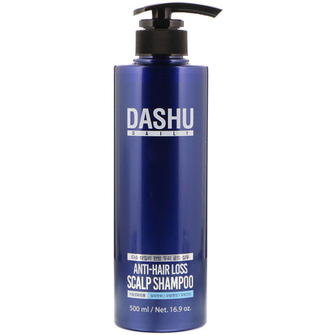 Dashu, Anti-Hair Loss Scalp Shampoo, 16.9 oz (500 ml)