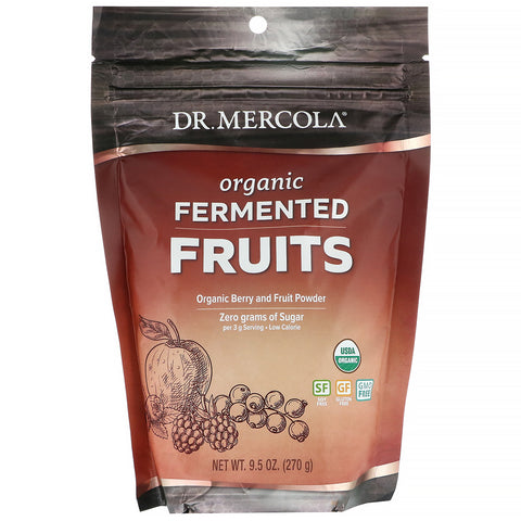 Dr. Mercola, Organic Fermented Fruits, 9.5 oz (270 g)