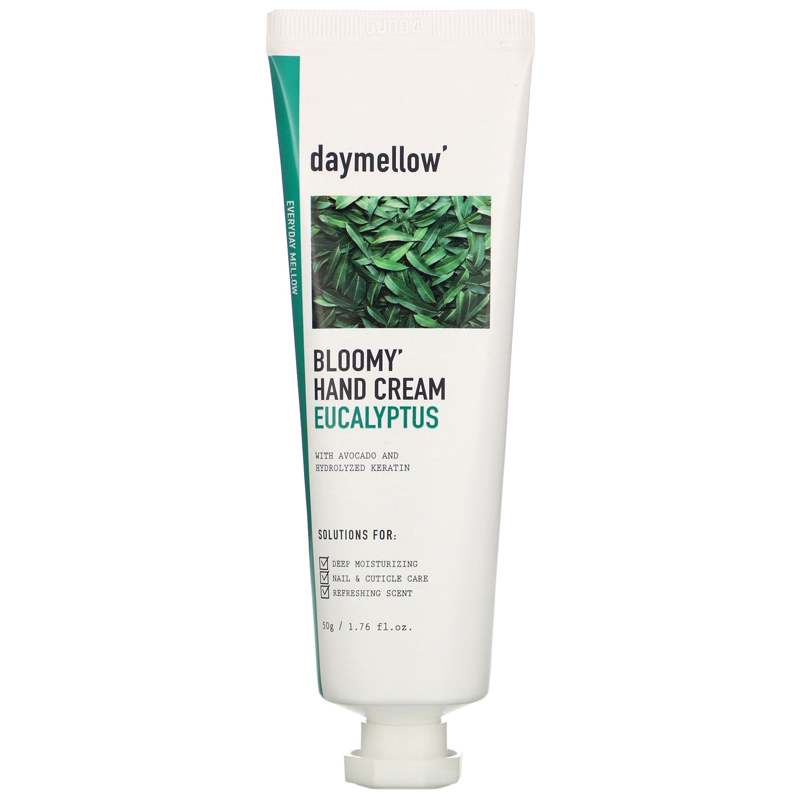 Daymellow, Bloomy Hand Cream, Eucalyptus, 1.76 fl oz (50 g)