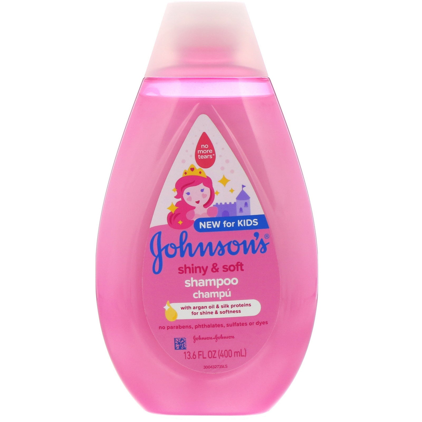 Johnson & Johnson, Kids, Shiny & Soft, Shampoo, 13.6 fl oz (400 ml)