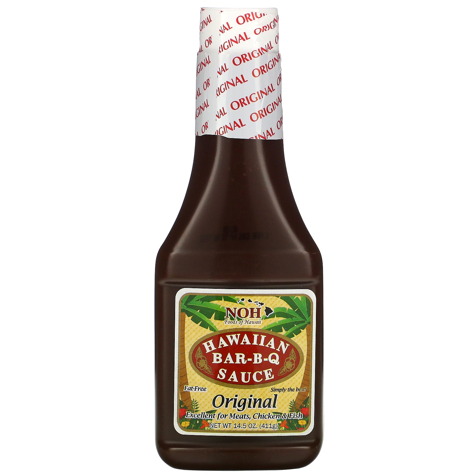 NOH Foods of Hawaii, Hawaiian Bar-B-Q Sauce, Original, 14.5 oz (411 g)