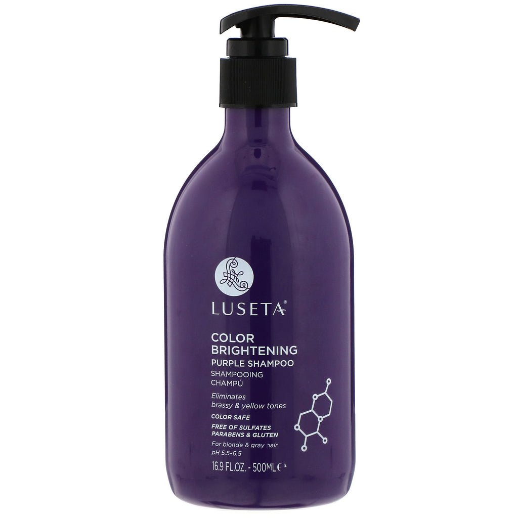 Luseta Beauty, Color Brightening, Purple Shampoo, 16.9 fl oz (500 ml)