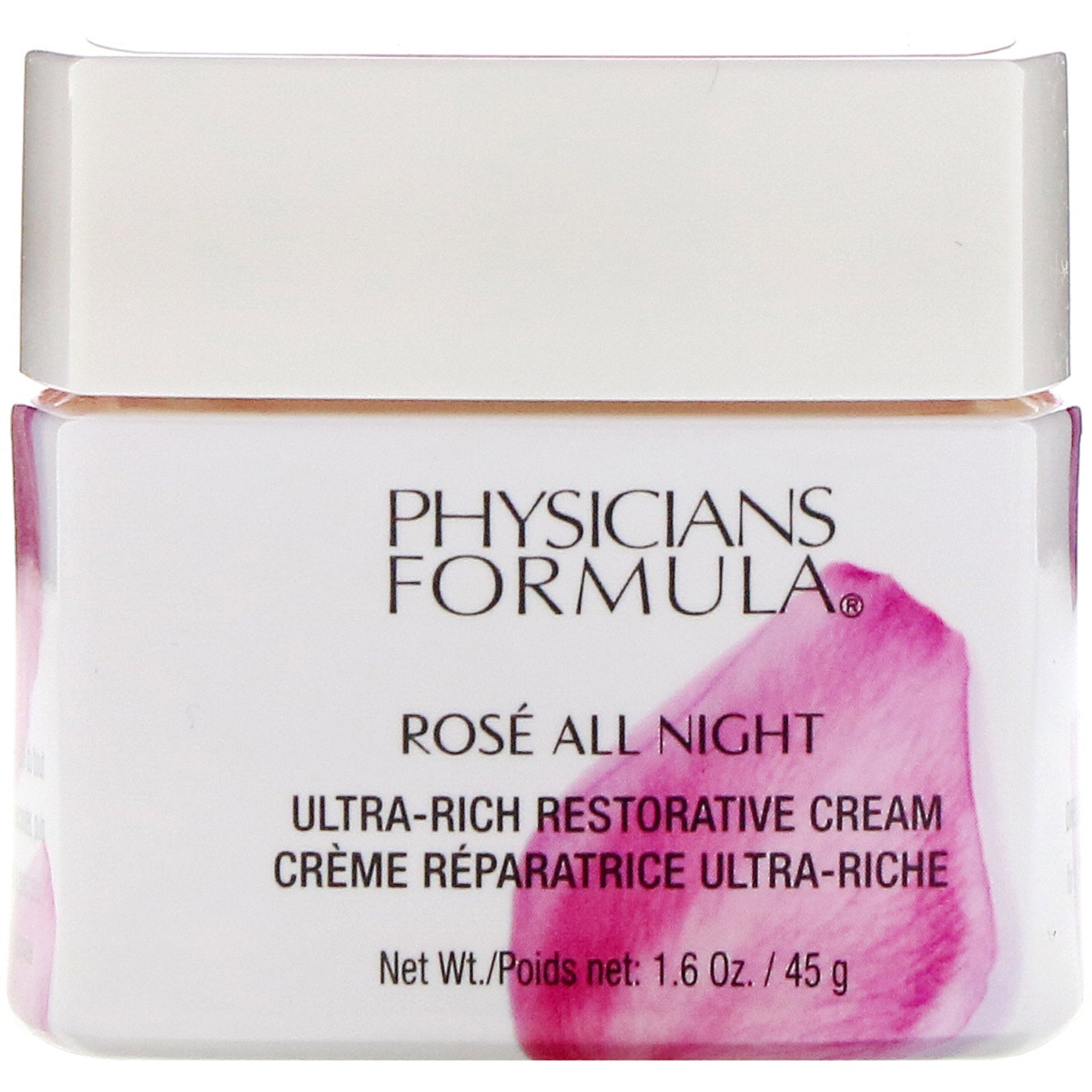 Physicians Formula, Rose All Night, Ultra-Rich Restorative Cream, 1.6 oz (45 g)