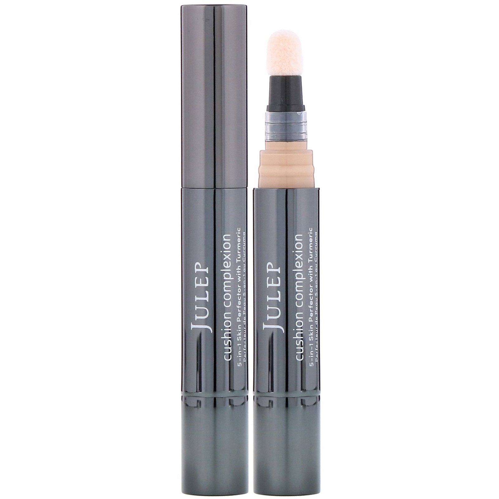 Julep, Cushion Complexion, 5-in-1 Skin Perfector with Turmeric, Cashmere, 0.16 oz (4.6 g)