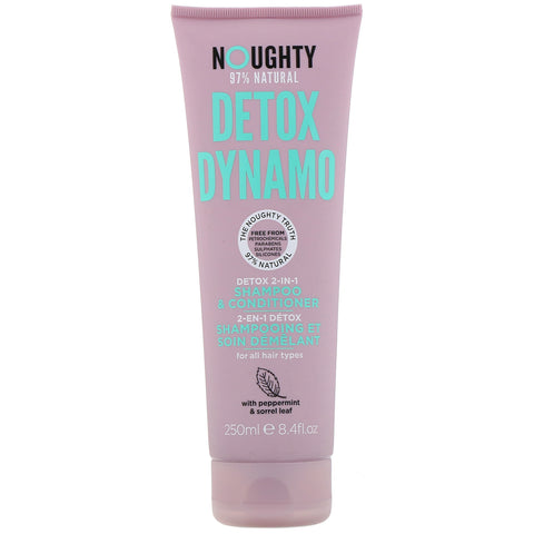 Noughty, Detox Dynamo, 2-in-1 Shampoo + Conditioner, 8.4 fl oz (250 ml)