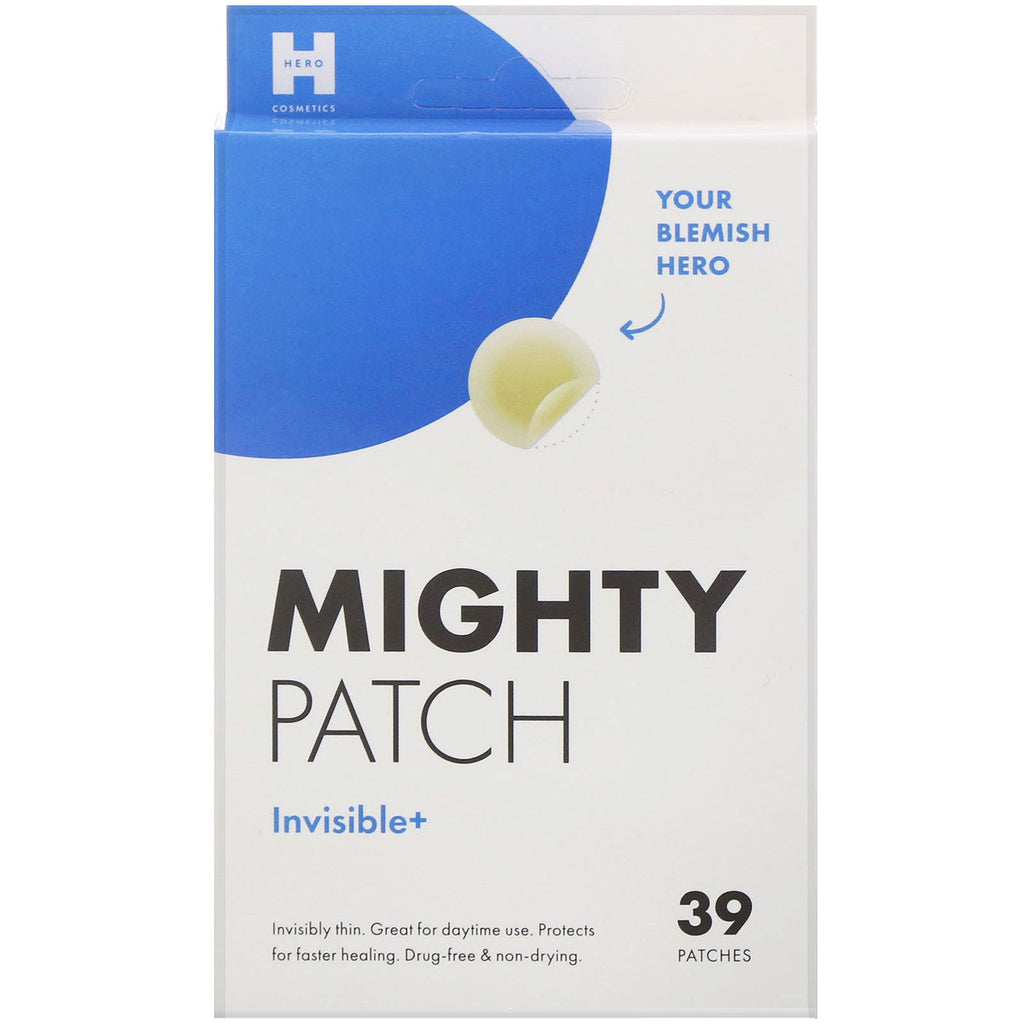 Hero Cosmetics, Mighty Patch, Invisible+, 39 Patches