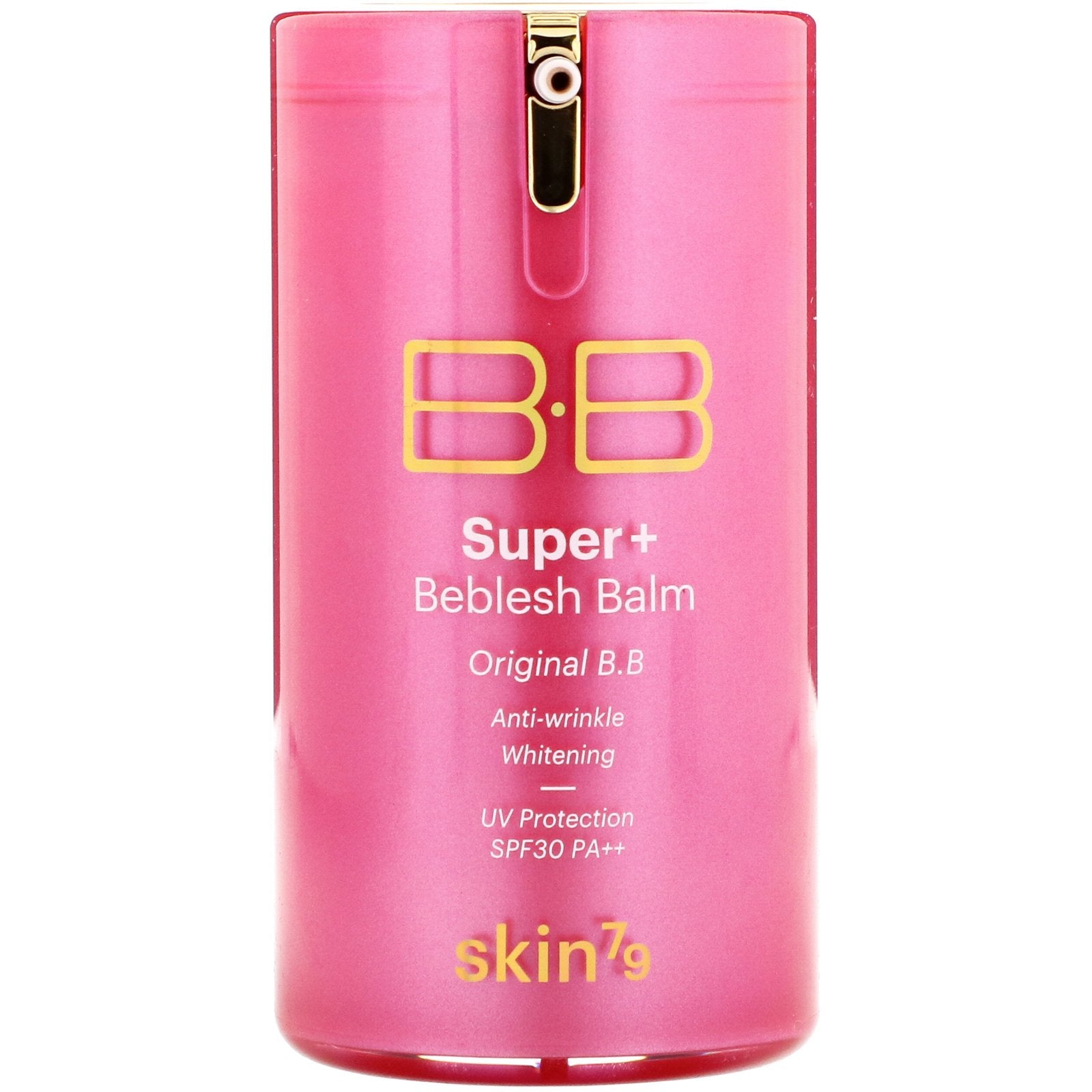 Skin79, Super+ Beblesh Balm, Original B.B, SPF 30, PA++, Pink, 1.35 fl oz (40 ml)