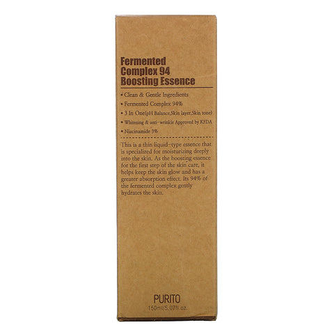 Purito, Fermented Complex 94 Boosting Essence, 5.07 fl oz (150 ml)
