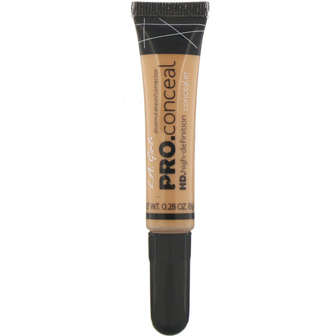 L.A. Girl, Pro Conceal HD Concealer, Pure Beige, 0.28 oz (8 g)